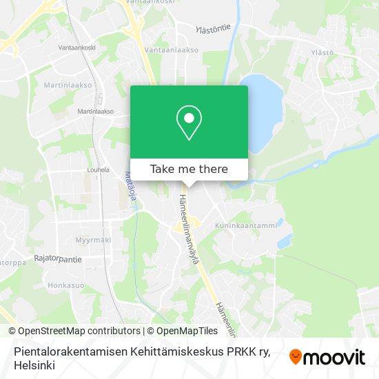 Pientalorakentamisen Kehittämiskeskus PRKK ry map