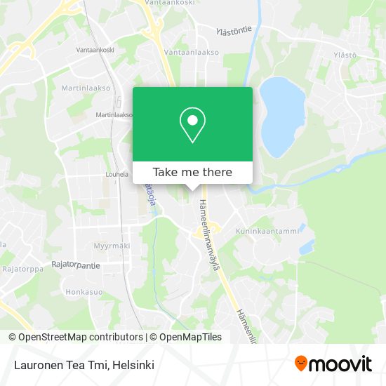 Lauronen Tea Tmi map