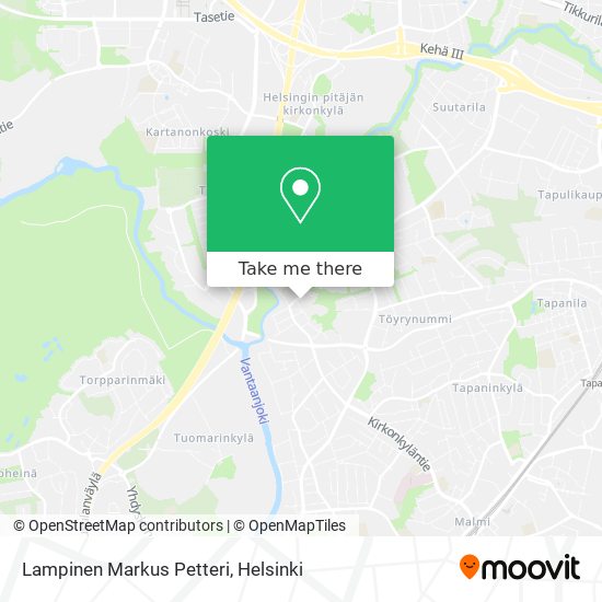 Lampinen Markus Petteri map