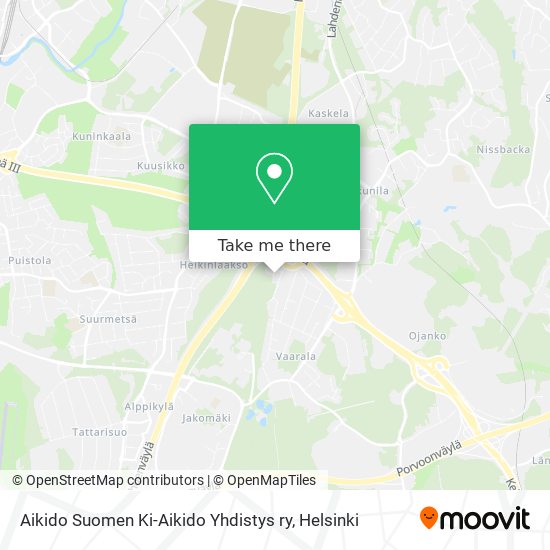 Aikido Suomen Ki-Aikido Yhdistys ry map