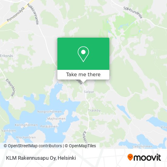 KLM Rakennusapu Oy map