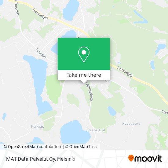 MAT-Data Palvelut Oy map