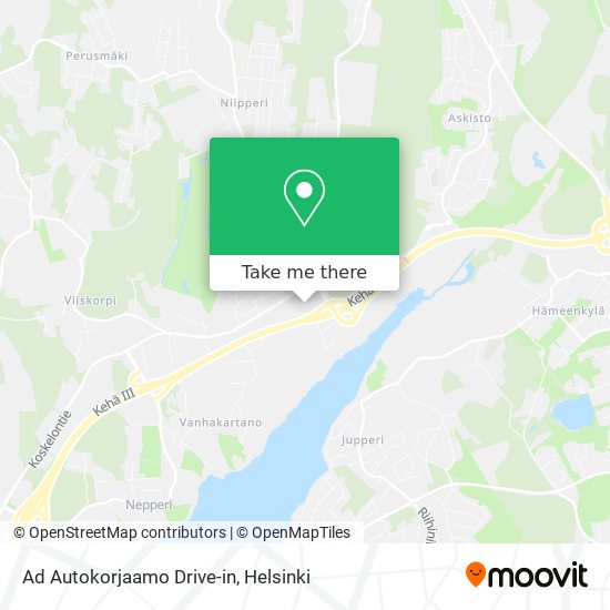 Ad Autokorjaamo Drive-in map