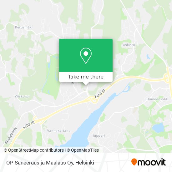 OP Saneeraus ja Maalaus Oy map