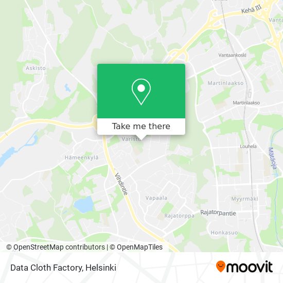 Data Cloth Factory map