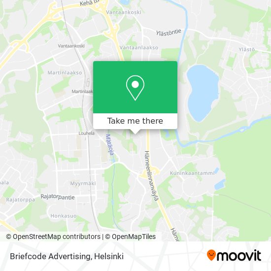 Briefcode Advertising map