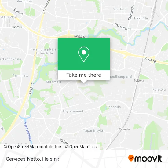 Netto Services map