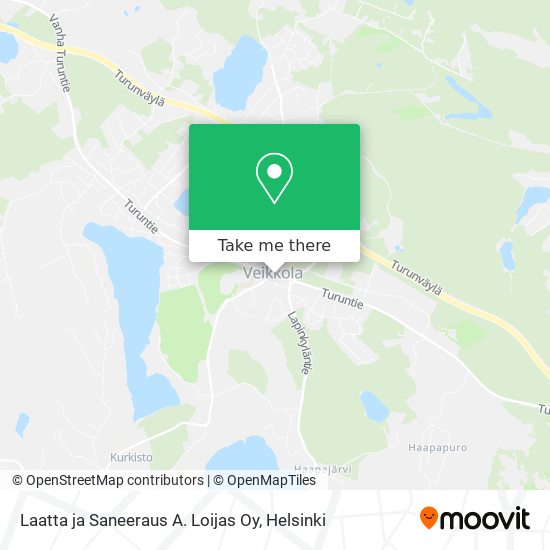 Laatta ja Saneeraus A. Loijas Oy map