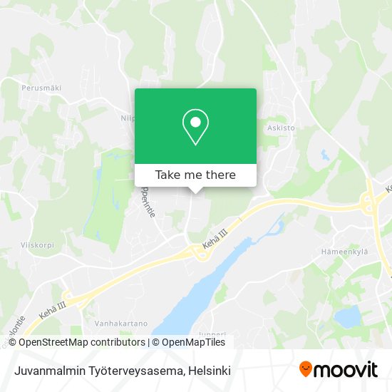 Juvanmalmin Työterveysasema map