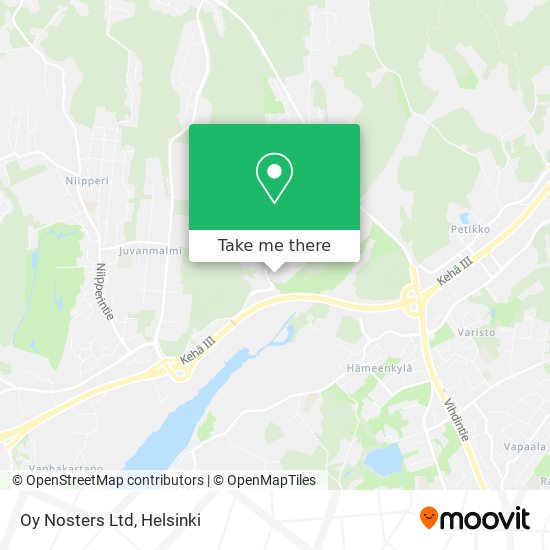 Oy Nosters Ltd map