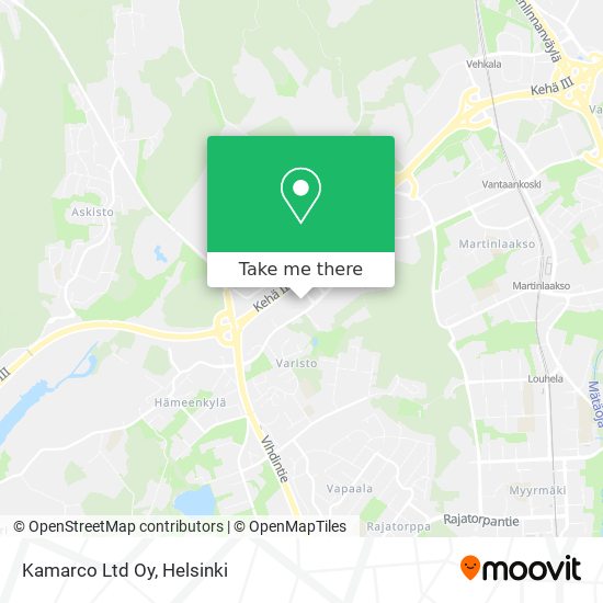 Kamarco Ltd Oy map