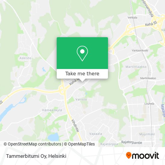 Tammerbitumi Oy map
