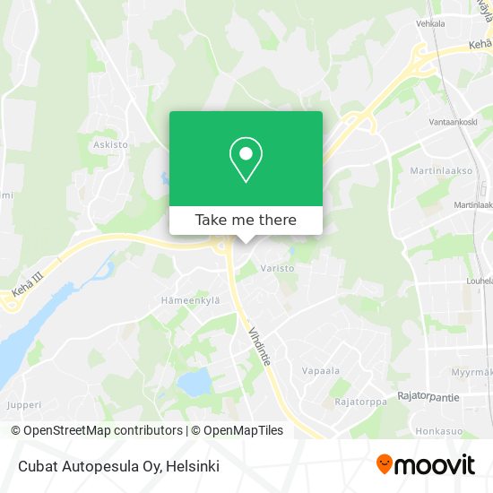 Cubat Autopesula Oy map