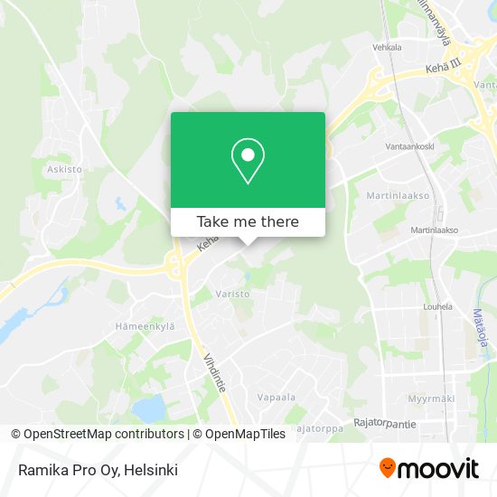 Ramika Pro Oy map