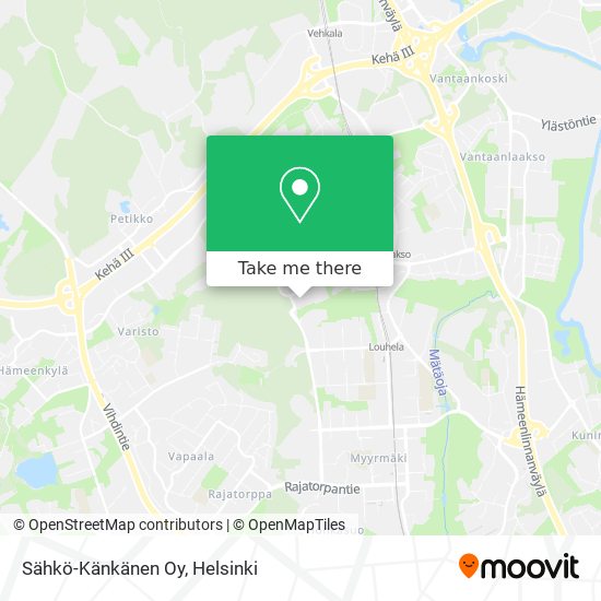 Sähkö-Känkänen Oy map