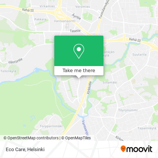 Eco Care map