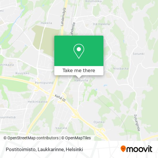 Postitoimisto, Laukkarinne map