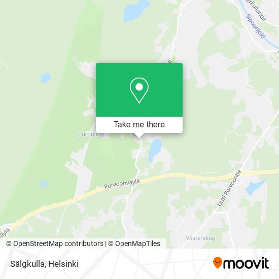 Sälgkulla map