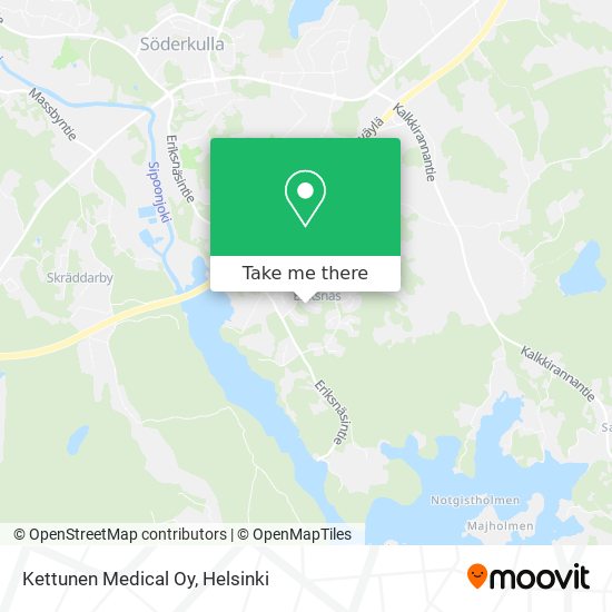 Kettunen Medical Oy map