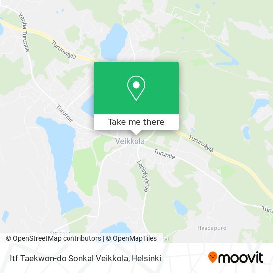 Itf Taekwon-do Sonkal Veikkola map