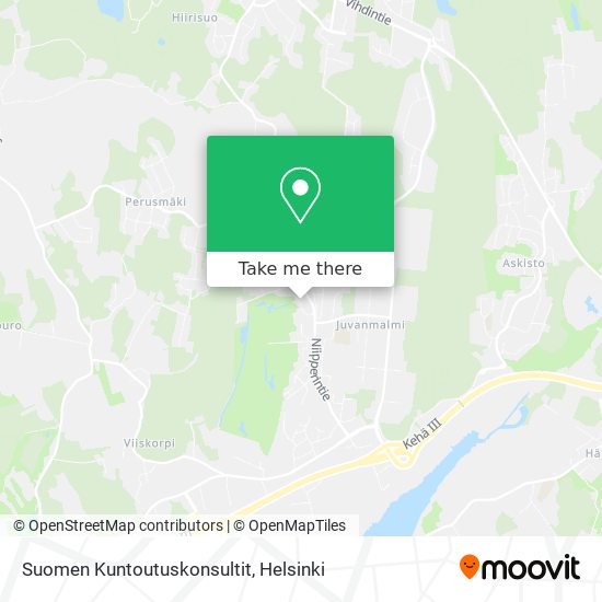 Suomen Kuntoutuskonsultit map