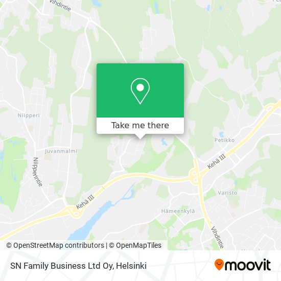 SN Family Business Ltd Oy map