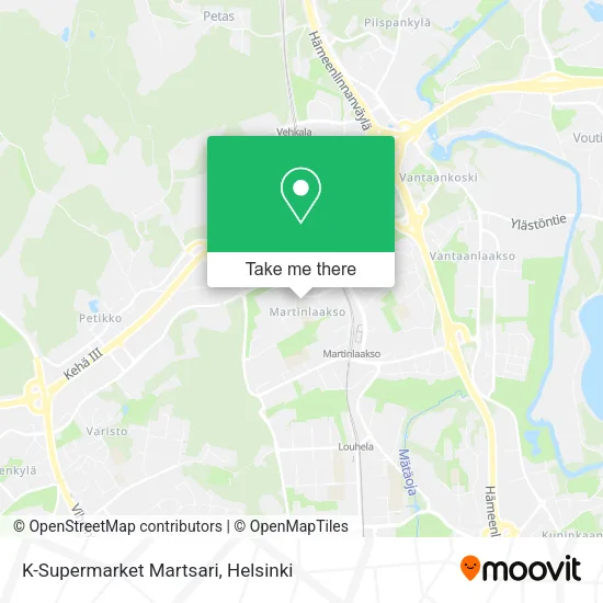 K-Supermarket Martsari map