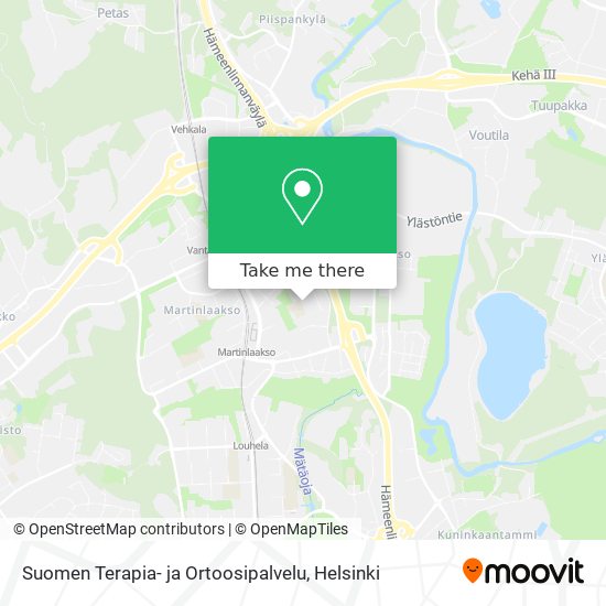 Suomen Terapia- ja Ortoosipalvelu map