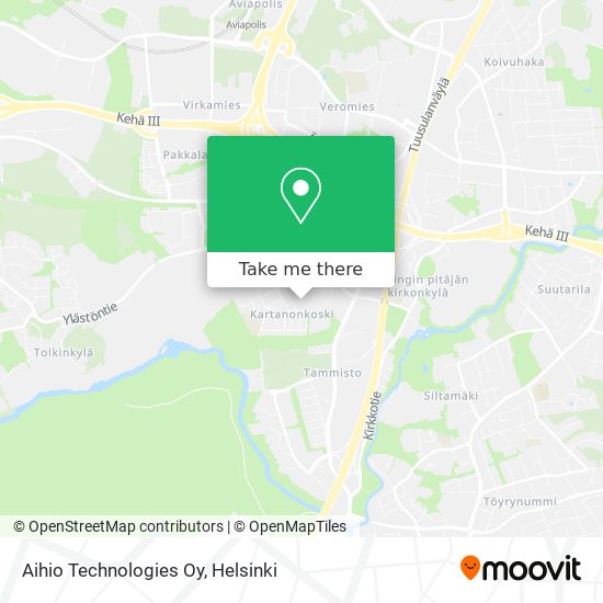 Aihio Technologies Oy map