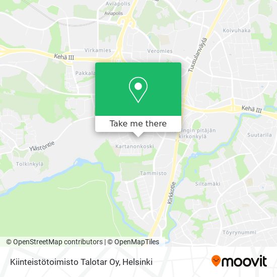 Kiinteistötoimisto Talotar Oy map