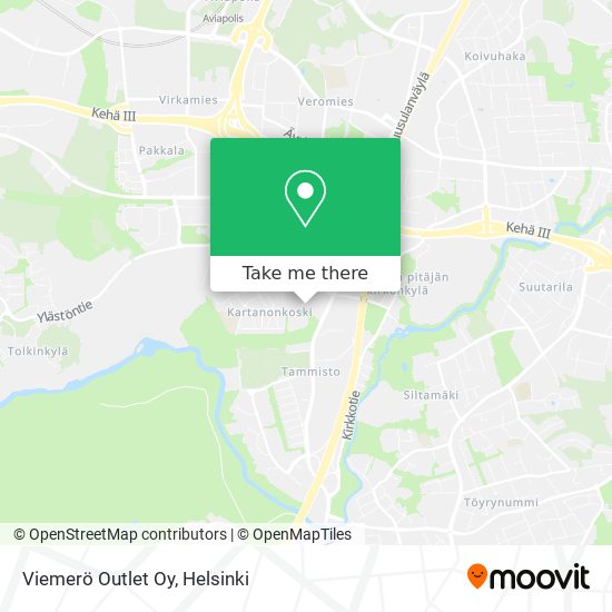 Viemerö Outlet Oy map