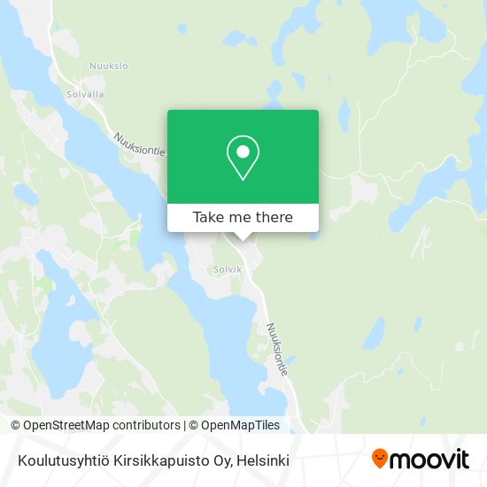Koulutusyhtiö Kirsikkapuisto Oy map