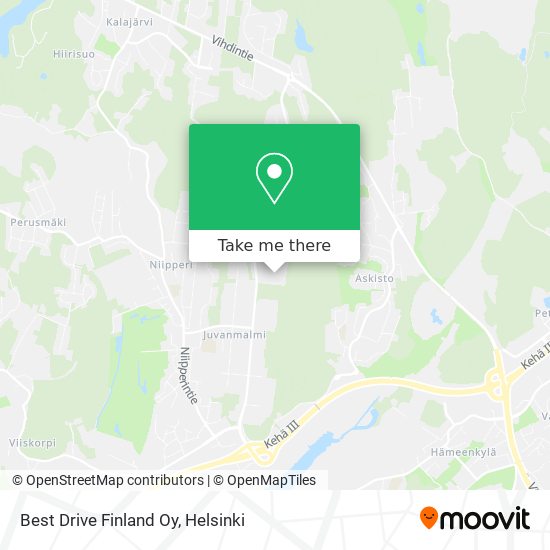 Best Drive Finland Oy map