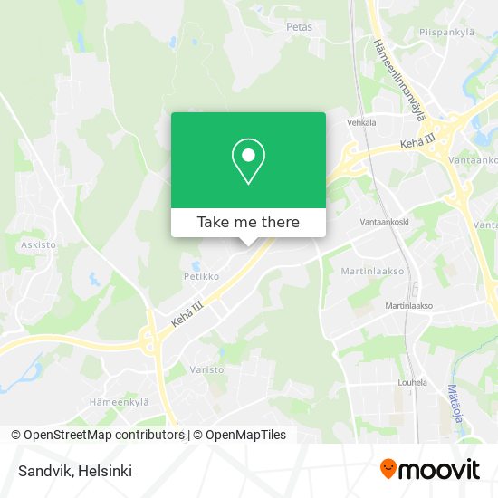 Sandvik map