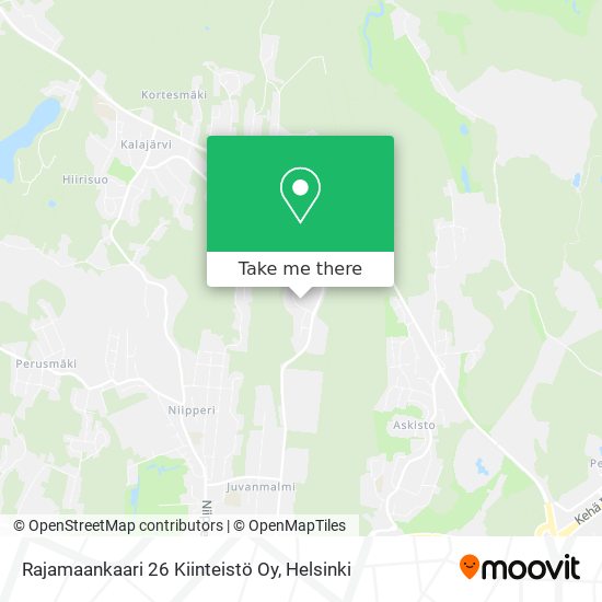 Rajamaankaari 26 Kiinteistö Oy map