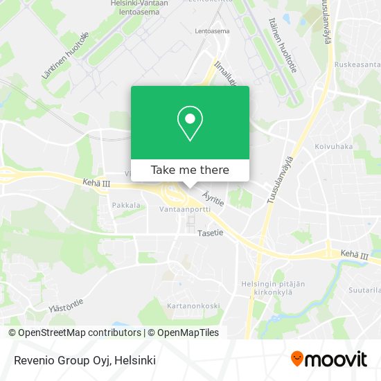 Revenio Group Oyj map