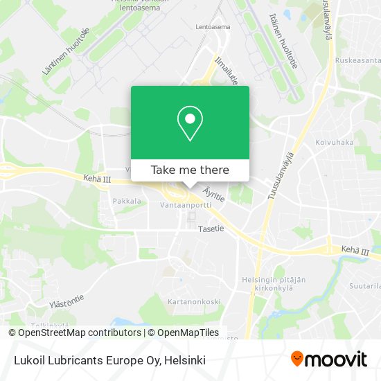 Lukoil Lubricants Europe Oy map