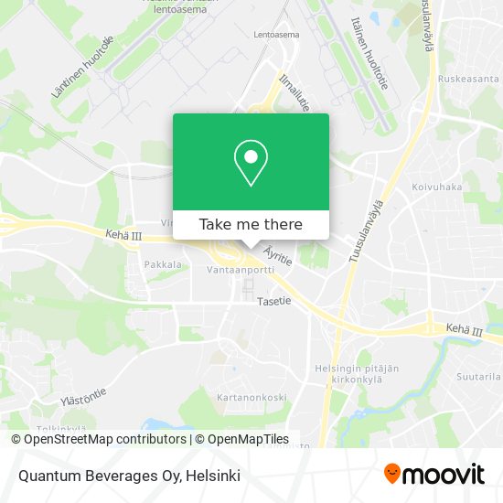 Quantum Beverages Oy map