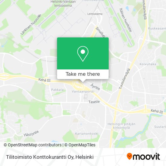 Tilitoimisto Konttokurantti Oy map