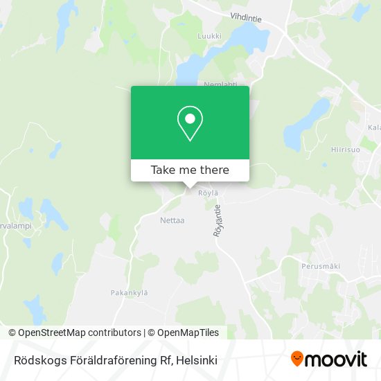 Rödskogs Föräldraförening Rf map