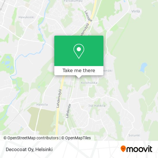 Decocoat Oy map