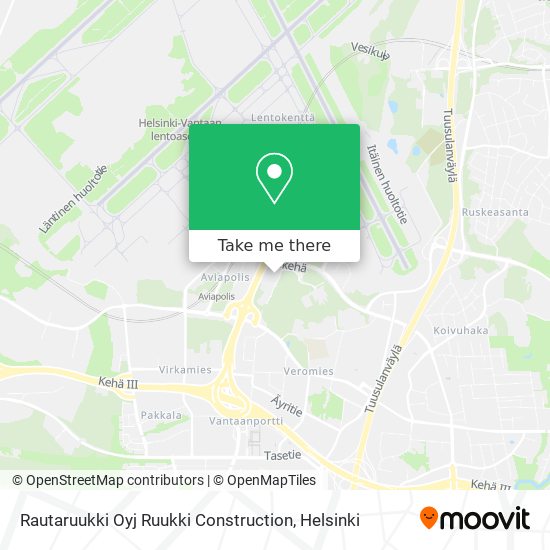 Rautaruukki Oyj Ruukki Construction map