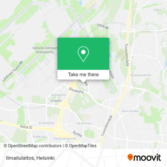 Ilmailulaitos map
