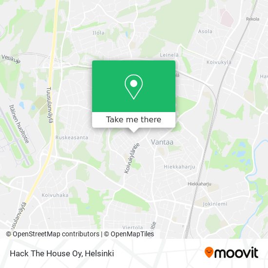 Hack The House Oy map