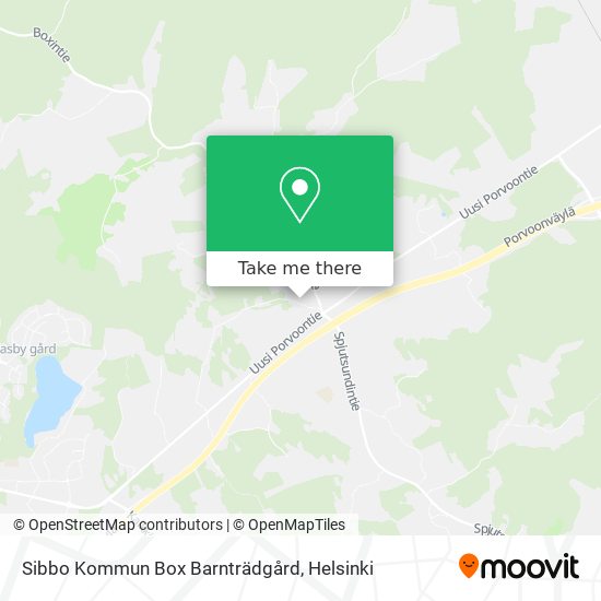 Sibbo Kommun Box Barnträdgård map