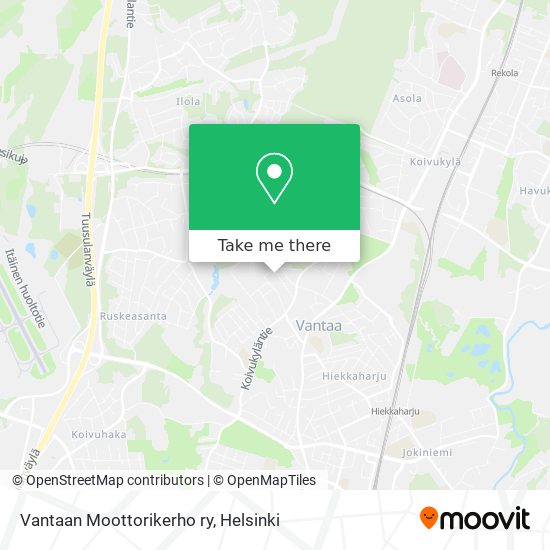 Vantaan Moottorikerho ry map