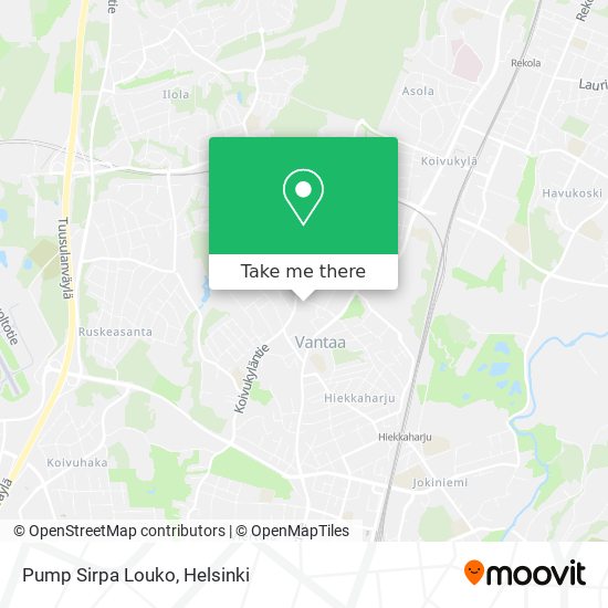 Pump Sirpa Louko map