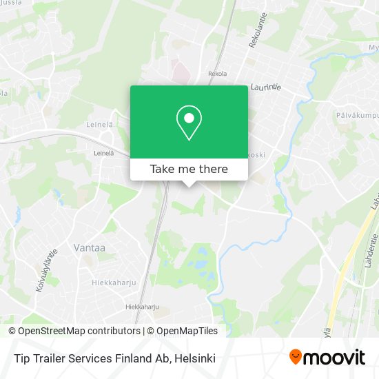 Tip Trailer Services Finland Ab map