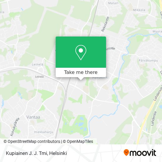 Kupiainen J. J. Tmi map