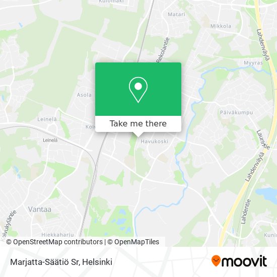 Marjatta-Säätiö Sr map